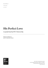 His Perfect Love SSAA choral sheet music cover